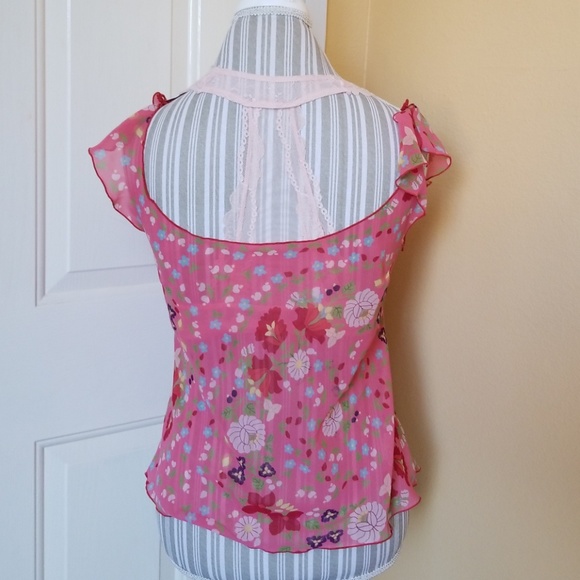 Josie by natori  sheer top - Picture 3 of 6